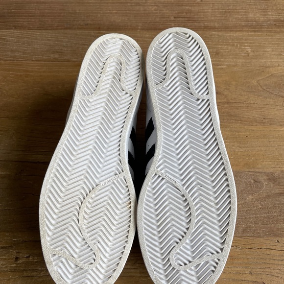 COPY - Size 8.5 - adidas Superstar White Black 2014 Rare Snoop Dogg Bush - Picture 6 of 13